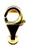 Gold Vermeil Spring Ring