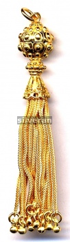 Silver Vermeil Tassel