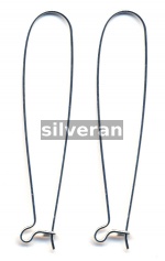 Silver Kidney Earwire