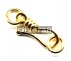 Vermeil Hooks - Eye Clasp