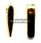 Gold Vermeil Silver Fancy Shape Bead - Tomahawk