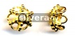 Gold Vermeil Silver Bead Caps