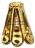 Gold Vermeil Bead Cone