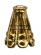 Gold Vermeil Bead Cone