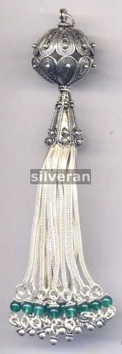 Silver Tassel