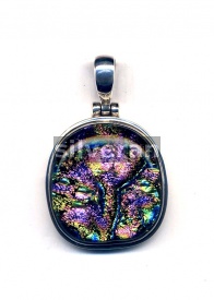 Dichroic Glass Pendant