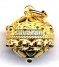 Gold Vermeil Drop Bead