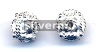Bright Finish Silver Bead