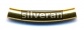 Gold Vermeil Silver Tube Bead