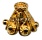 Gold Vermeil Bead Cone