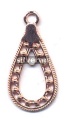 Rose Gold Vermeil Silver Chandelier Earring