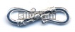 Bright Finish Silver S Clasp