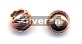 Dorika - Rose Gold Vermeil Diamond Cut Silver Bead