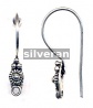 Silver Ear Wire