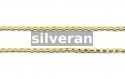 Gold Vermeil Silver Rollo Chain